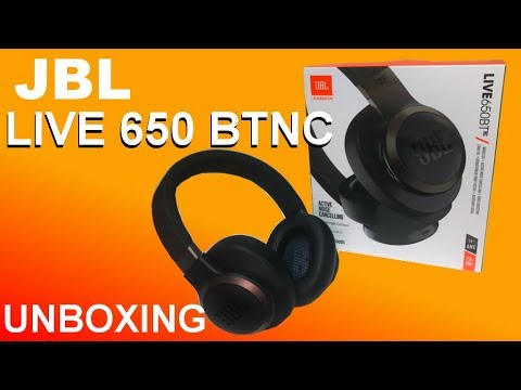 External Review Video 9eJEMJOrzYQ for JBL LIVE 650BTNC Over-Ear Wireless Headphones w/ Active Noise Cancellation