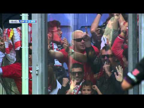 Gol de Vitolo (0-2) en el RCD Espanyol - Sevilla FC - HD