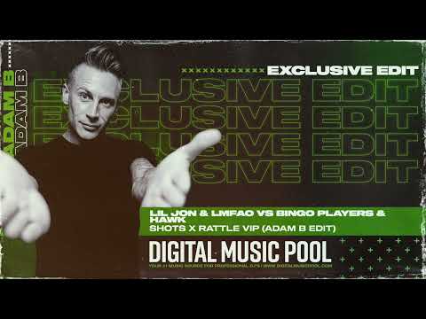 Lil Jon & LMFAO vs Bingo Players & Hawk - Shots x Rattle VIP (Adam b Edit) (Intro Dirty)