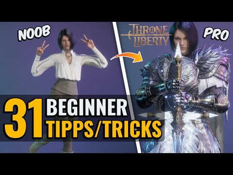 31 TIPPS & TRICKS! Ultimativer Beginner Guide! Fehler vermeiden! | Throne and Liberty Deutsch