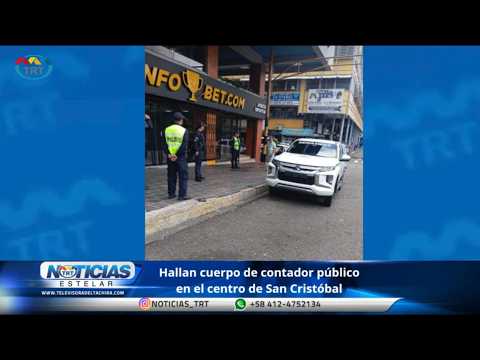Hallan sin vida a Contador en San Cristóbal