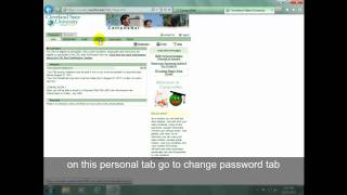 How to change password on Cleveland State University's CampusNet.