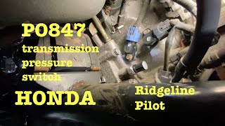 Honda P0847 Transmission Code