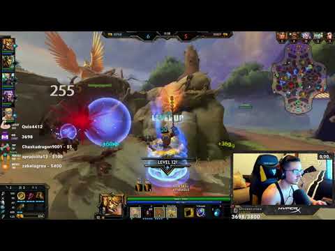 HUN BATZ JUNGLE: TRYING OUT HIS NEW 3 CHANGE | RANKED SMITE CONQUEST