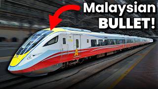 I rode Business Class on Malaysia's BULLET TRAIN!