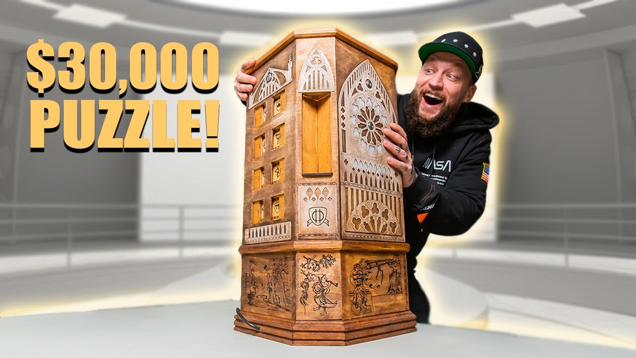 Solving a $30,000 Puzzle!! - BEST PUZZLE EVER!!