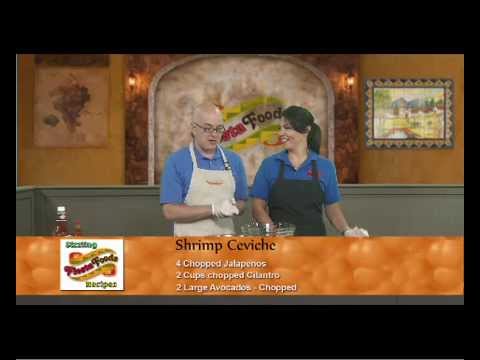 Fiesta Foods Sizzling Recipe: Shrimp Ceviche - Part 1