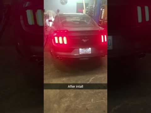 Mustang ecoboost Borla ATAK Exhaust