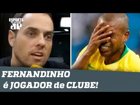 "FERNANDINHO é JOGADOR de CLUBE!", dispara repórter