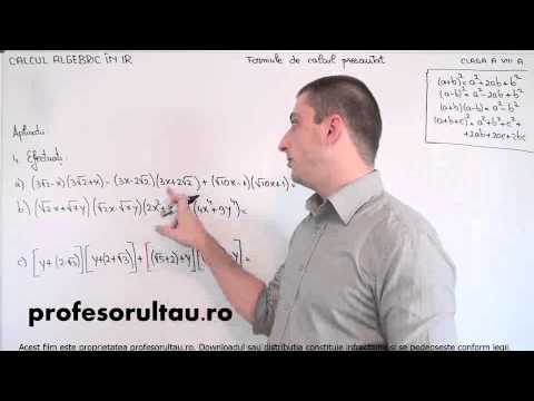 formule calcul prescurtat aplicatii - profesorultau.ro
