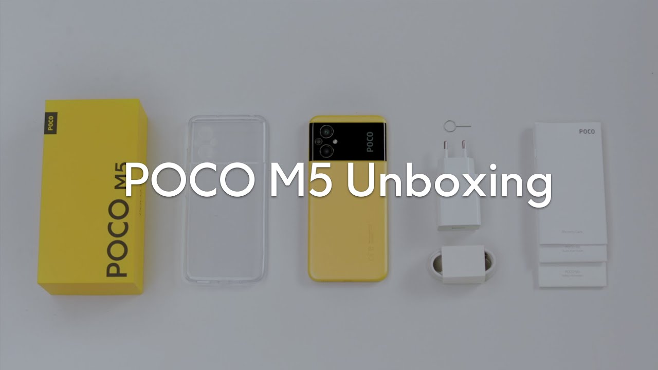 POCO M5 - Unboxing Video