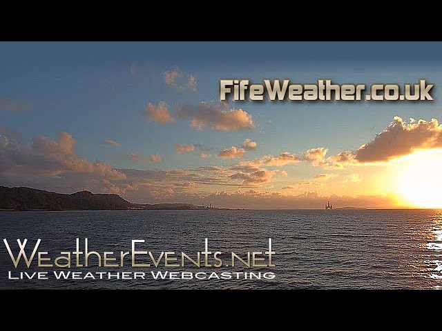Live webcam view of Firth of Forth desde Aberdour