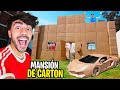 CONSTRUI UNA MANSION CON CAJAS DE CARTON!