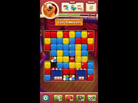 Toon Blast Level 8291 - NO BOOSTERS 🐻🐺🐱 | SKILLGAMING ✔️