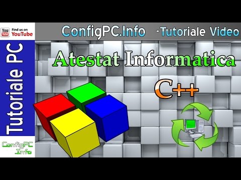 | Explicatie -Atestat Informatica |- #1 . Rezolvare Problema -1- C++.