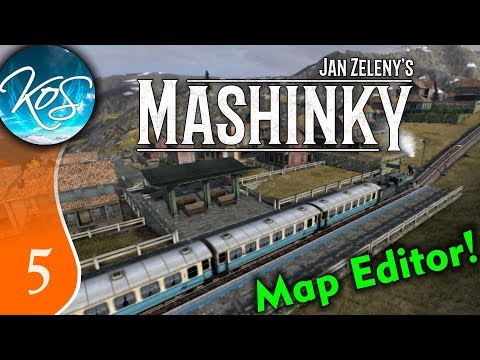Mashinky Ep 5: PLANNED COMMUNITIES - ALPHA Map Editor Update! - Let's Play, Gameplay