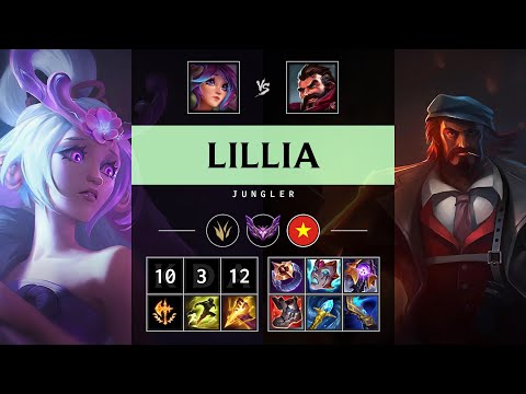 Lillia Jungle vs Graves - VN Master Patch 25.13