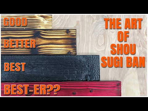 Wood + Fire = Art: Unlocking Shou Sugi Ban's Wonders