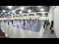 Courtnie in May 2018 AAU Club team (playing DS, not Libero as titled in video). Clips show agility, volleyball IQ and leadership.