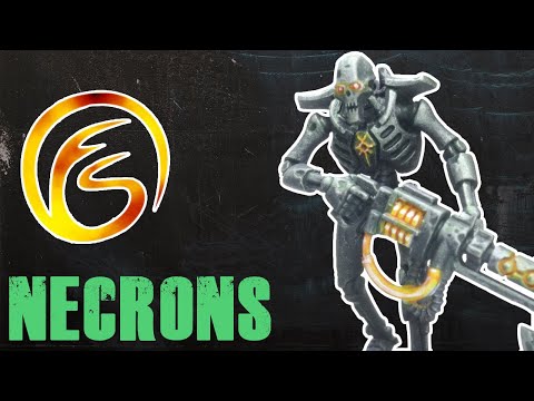 How To Quickly Paint Necrons  - Warhammer 40k Painting Tutorial