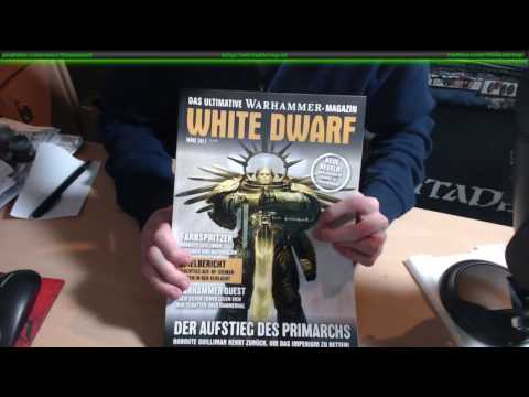 White Dwarf März 2017 durchgeblättert