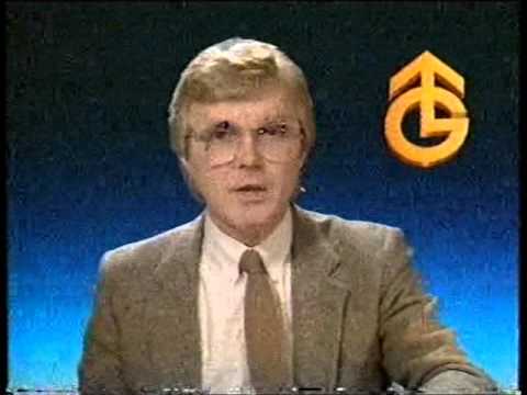 Granada in-vision closedown - Graham James - 1985