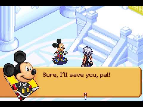 Kingdom Hearts Chain of Memories Scene 167- Riku's Resolve and the King's Determination