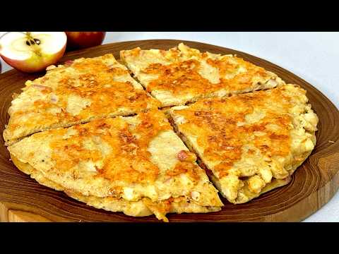 👍 Just oatmeal and apple! In 5 minutes! NO sugar! NO flour! Healthy and delicious