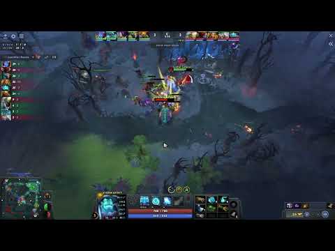 How to lane mid storm spirit (Mikey) vs arc warden - Dota 2