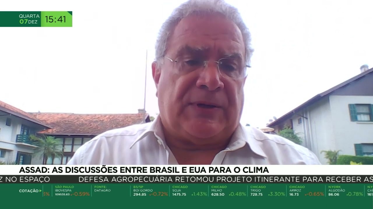 Assad: As discussões entre Brasil e EUA para o clima