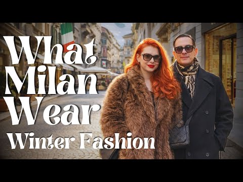 Beautiful Street Fashion Outfits You’ll See Everywhere in Milan | Italian Elegance & Street Style ⭐