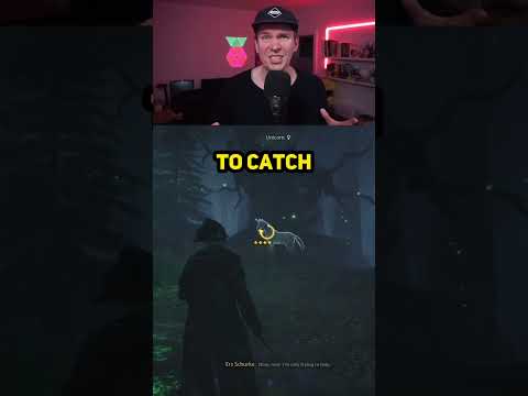 the rarest beast in Hogwarts Legacy - a unicorn #hogwartslegacy #hogwartslegacytips #gameguide