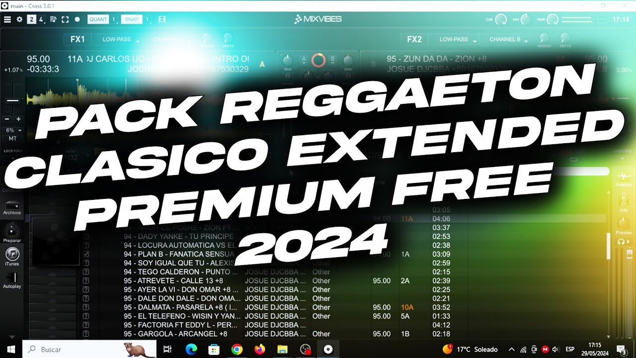 PACK REGGAETON CLASICO EXTENDED - PREMIUM FREE 2024