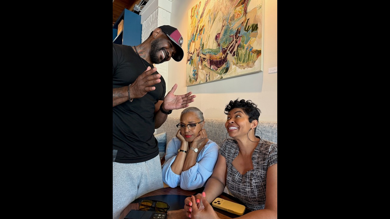 When Charles has good news for Natasha, Rolonda’s clocking his new upgrade!