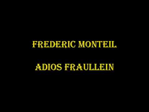 Frederic Monteil - Adios Fraullein