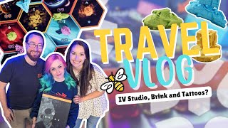 Travel Vlog: IV Studio, Brink and …Tattoos?!