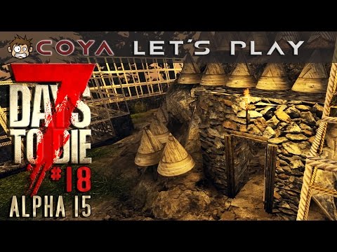7 DAYS TO DIE Alpha 15 #18 • Bauen im Panikmodus • 7D2D Gameplay German Lets Play Deutsch