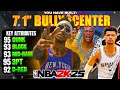 93 BLOCK 95 DUNK 95 3PT STRETCH BIG BUILD CAN DO EVERYTHING BEST CENTER BUILD IN NBA2K25