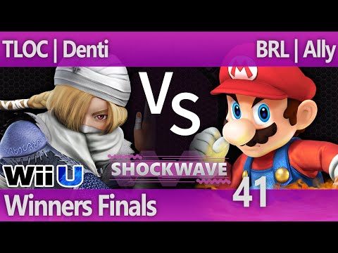 SW 41 Wii U - TLOC | Denti (Sheik) vs BRL | Ally (Mario) - Winners Finals