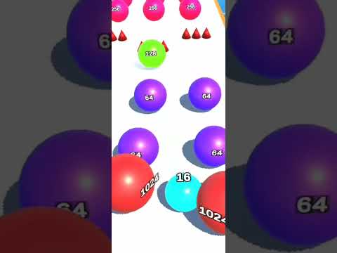 AZ Merge Race 2048 Ball Run Going Ball Game Color