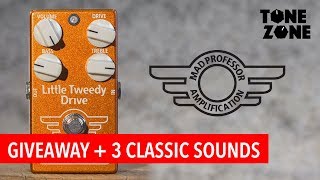 Video thumbnail for 3 Classic sounds Mad Professor Little Tweedy Drive  | Tone Zone by Tone Zone