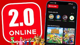 Nintendo Switch Online App Updated to 2.0! - New Features Tour!