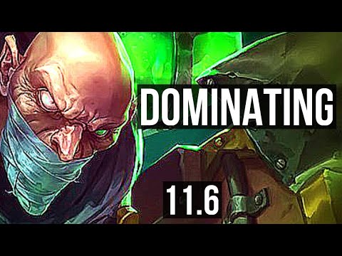 SINGED vs NASUS (TOP) | 66% winrate, 12/4/18, Dominating | NA Master | v11.6