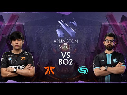[FIL] Fnatic vs Soniqs (BO2) Arlington Major - Group Stage - Stream A