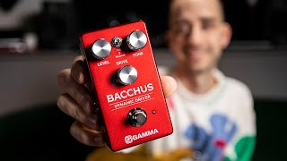 Video thumbnail for GAMMA Bacchus Dynamic Driver Effects Pedal | Demo and Features with Nicholas Veinoglou by Guitar Center