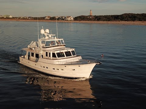 Fleming 58 Headed South Down The Intracoastal Waterway