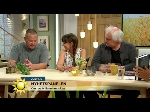Steffo ger betyg på nya Millenniumboken - Nyhetsmorgon (TV4)