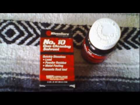 Product of the month KleenBore number 10 Gun Cleaner Solvent