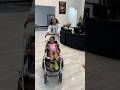 Dad catches mom pushing Londyn and Mj in a stroller #shorts