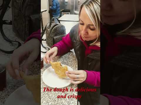 Legendary cheburek in Moscow